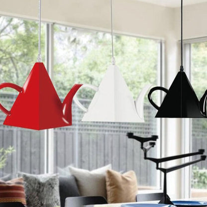 Contemporary Creative Teacup Teapot Resin 1-light Pendant Light for Living Room