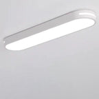 Modern Minimalist Elliptical Strip Iron Acrylic LED Flush Mount Ceiling Light For Hallway Lumendat