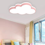 Lumendat Contemporary Creative Kids Cloud Iron Acrylic PMMA LED Flush Mount Ceiling Light For Bedroom Lumendat