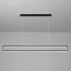 Modern Minimalist Long Frame LED Chandelier BulbSquare