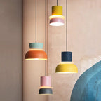 Nordic Colorful Macaron 1-light LED Pendant Light modern luxury lighting fixture