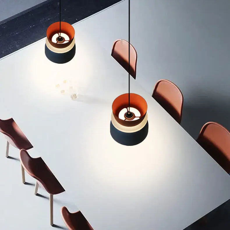Nordic Colorful Macaron 1-light LED Pendant Light Lumendat