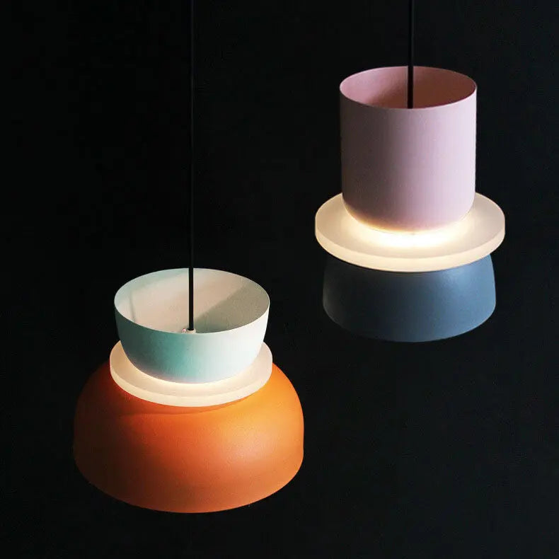 Nordic Colorful Macaron 1-light LED Pendant Light Lumendat