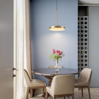 Modern Minimalist Drum Metal LED Pendant Light BulbSquare