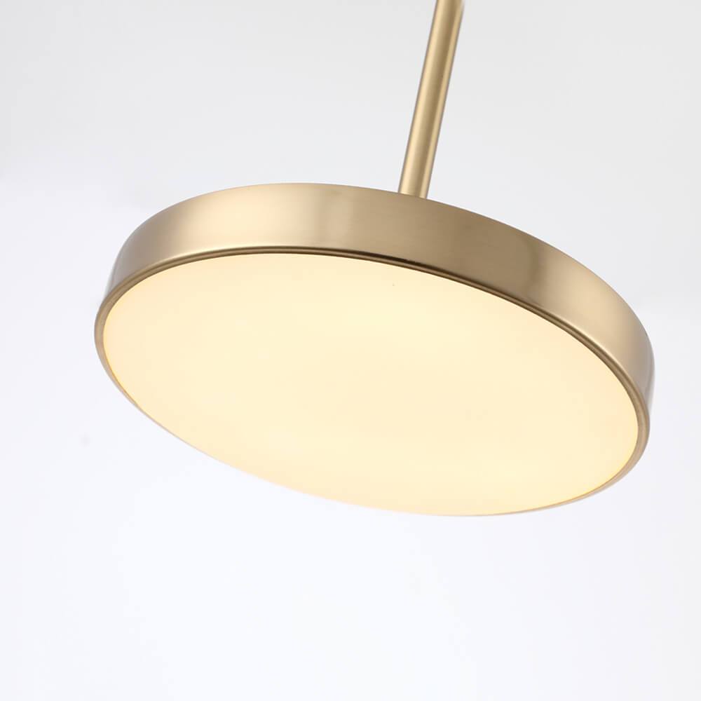 Modern Minimalist Drum Metal LED Pendant Light BulbSquare