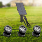 Solar Waterproof RGB Lawn Decoration LED Spotlight Landscape Light Lumendat