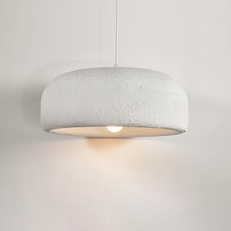 Modern Minimalist Resin Dome 1-light Pendant Light BulbSquare
