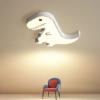 Lumendat Cartoon Creative Metal Dinosaur LED Flush Mount Ceiling Light Lumendat