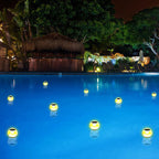 Modern Round Outdoor Waterproof Solar LED Water Drift Light Lumendat