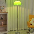 Nordic Vintage Acrylic Clear Dome LED Standing Floor Lamp Lumendat