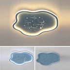 Lumendat Contemporary Creative Kids Cloudy Iron Silicone LED Flush Mount Ceiling Light For Bedroom Lumendat