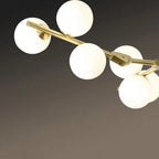 Modern Creative Magic Bean Branch Glass 12/18/24 Light Chandelier Lumendat