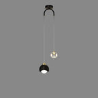 European Style Light Luxury Iron Brass LED Island Light Chandelier Lumendat