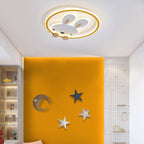 Lumendat Childlike Creative Cartoon Rabbit Design LED Flush Mount Light Lumendat