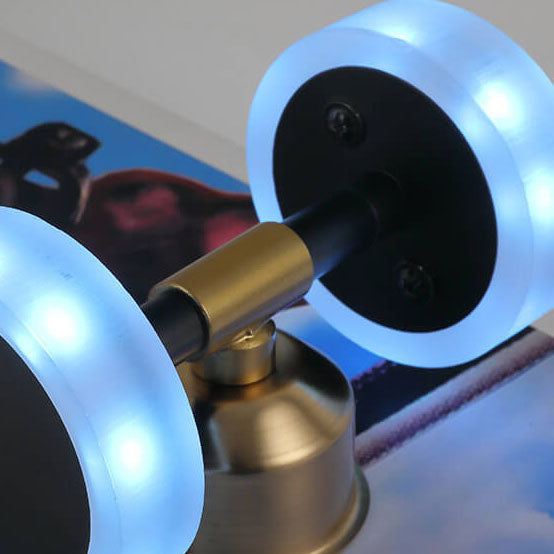 Lumendat Creative Cartoon Skateboard Acrylic LED Kids Flush Mount Ceiling Light Lumendat