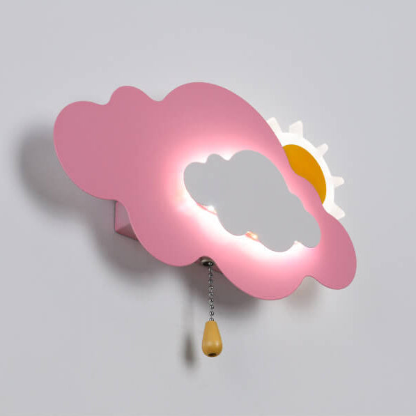 Lumendat Cartoon Creative Clouds Acrylic LED Wall Sconce Lamp Lumendat