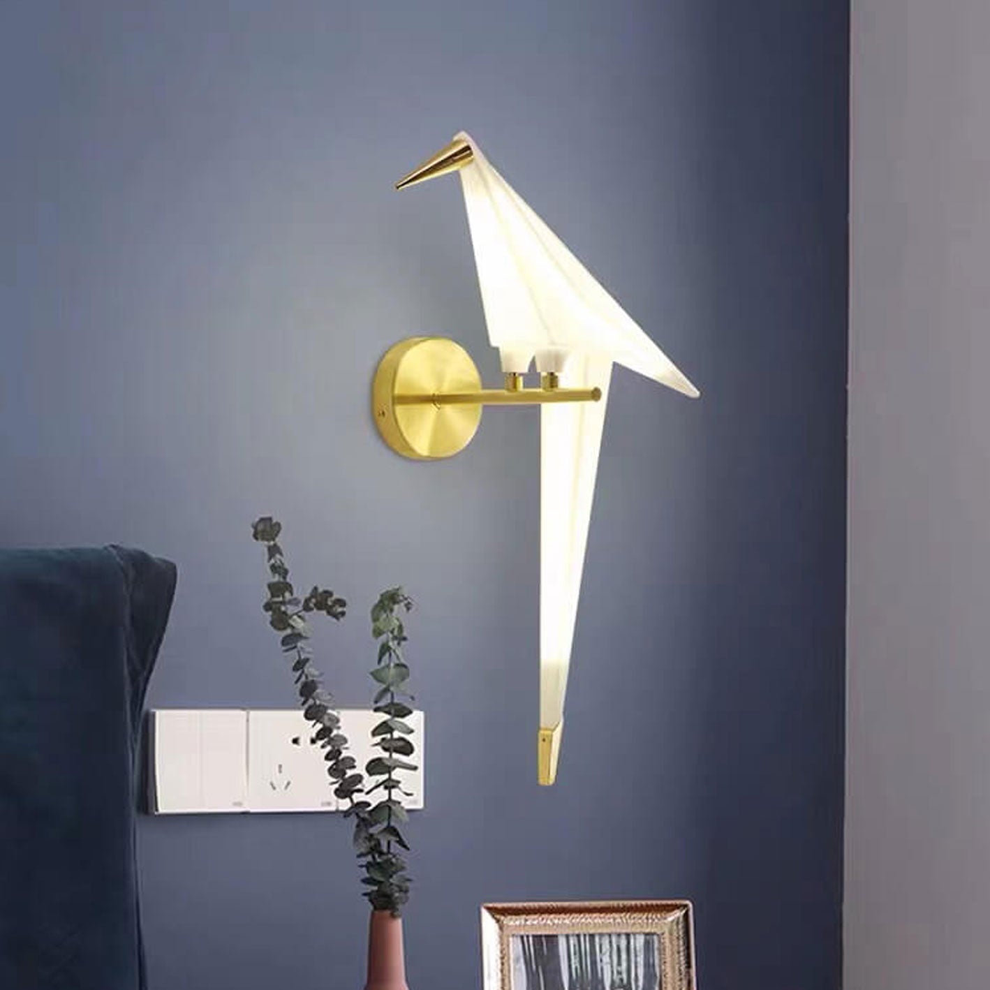Modern Creative Thousand Paper Cranes LED Wall Sconce Lamp Lumendat