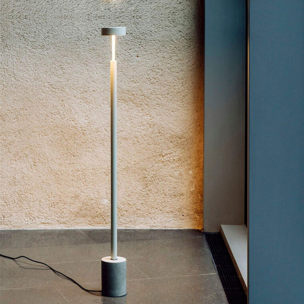 Nordic Minimalist Column LED Standing Floor Lamp Lumendat