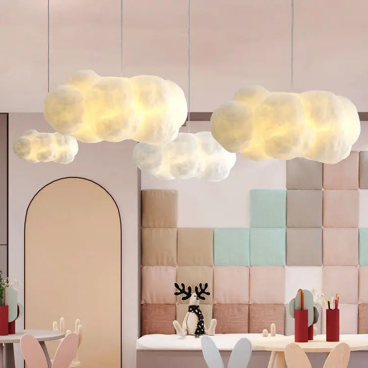 Floating Cloud 1-light LED Pendant Light modern luxury lighting fixture