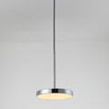 Modern Minimalist Drum Metal LED Pendant Light BulbSquare
