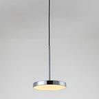 Modern Minimalist Drum Metal LED Pendant Light BulbSquare