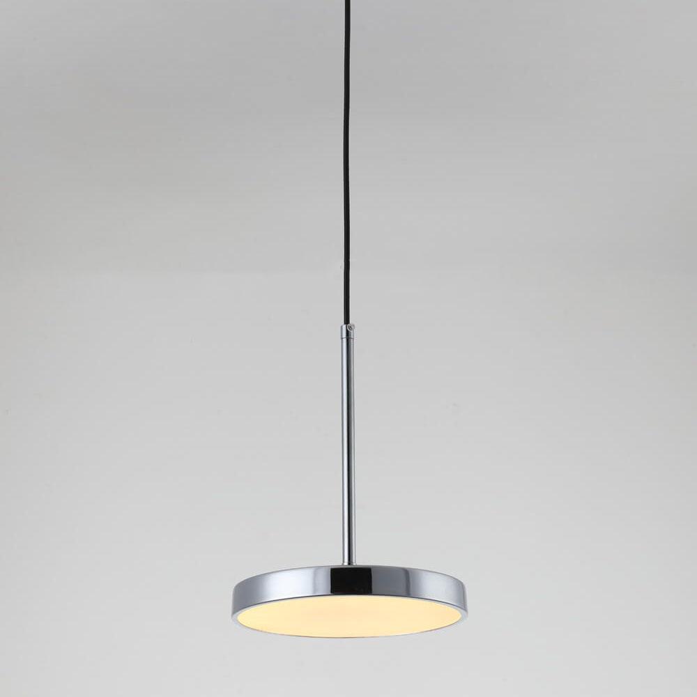 Modern Minimalist Drum Metal LED Pendant Light BulbSquare