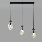 Skull Glass 3-light Chandeliers Lumendat
