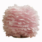 Modern Feather 1-Light Ball-Shaped Table Lamps Lumendat
