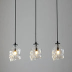 Skull Glass 3-light Chandeliers Lumendat