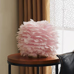 Modern Feather 1-Light Ball-Shaped Table Lamps Lumendat