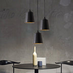 Nordic Macaron Cylinder Dome Metal 1-light Pendant Light BulbSquare