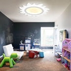 Creative Cartoon Smiley Sun LED Flush Mount Ceiling Light Lumendat