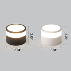 Modern Minimalist 1-light LED Flush Mount Ceiling Light
