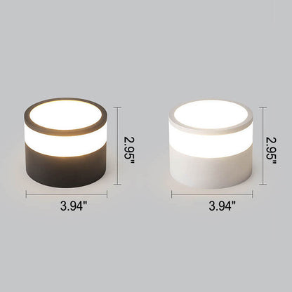 Modern Minimalist 1-light LED Flush Mount Ceiling Light