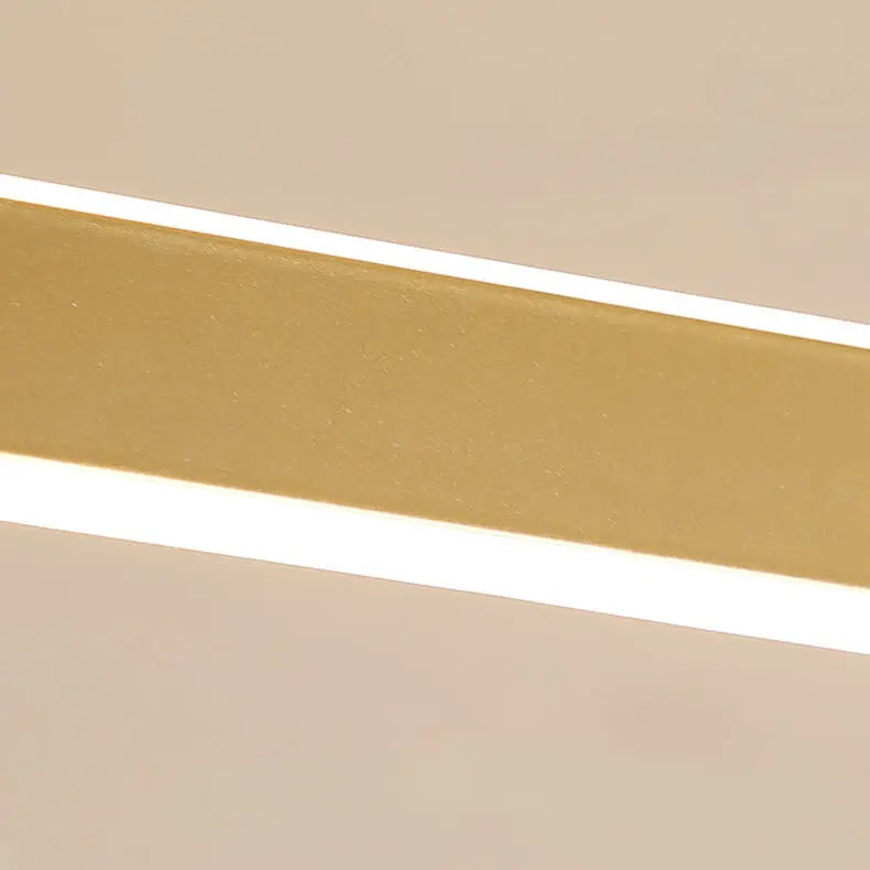 Modern Minimalist Light Luxury Oval Aluminum LED Chandelier BulbSquare