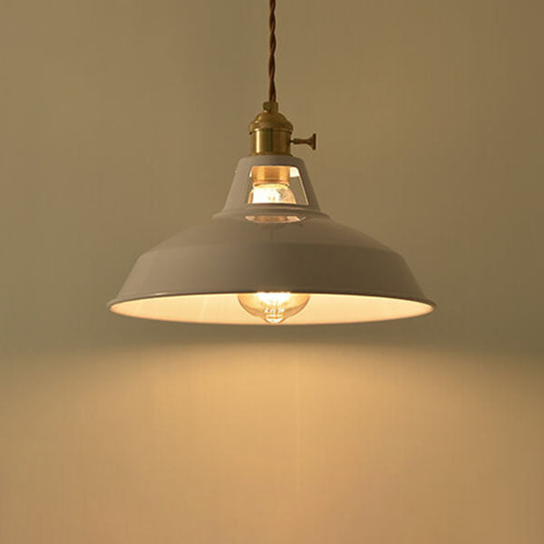 Modern Minimalist Macaroon Iron 1-light Pendant Light BulbSquare