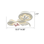 Lumendat Cartoon Creative Minnie LED Kids Flush Mount Ceiling Light Lumendat