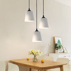 Nordic Macaron Cylinder Dome Metal 1-light Pendant Light BulbSquare