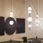 Modern Minimalist Creative Glass Ball LED Pendant Light BulbSquare