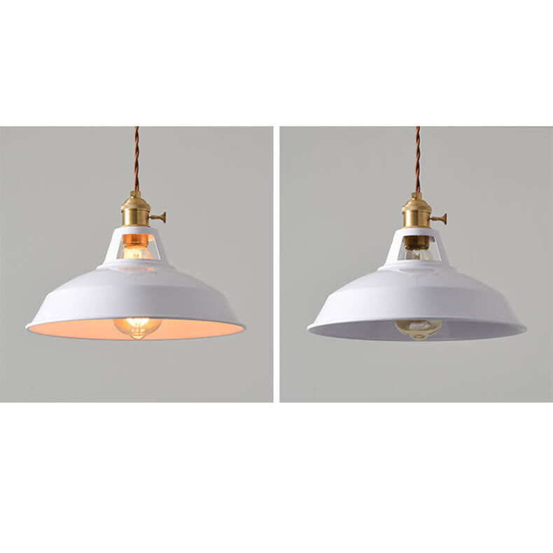 Modern Minimalist Macaroon Iron 1-light Pendant Light BulbSquare