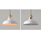 Modern Minimalist Macaroon Iron 1-light Pendant Light BulbSquare