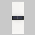 Courtyard Waterproof Acrylic LED Solar Wall Sconce Lamp Outdoor Light Lumendat