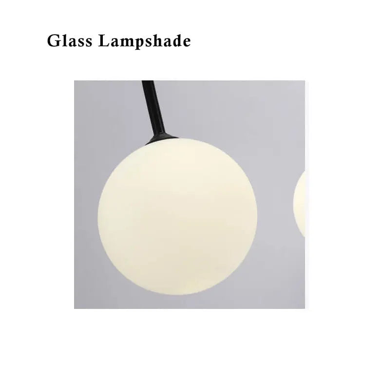 Glass Ball 6-8 Light Arch Chandeliers Lumendat