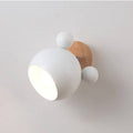 Lumendat Nordic Macaron Cartoon Bear Shape 1-Light Wall Sconce Lamps Lumendat