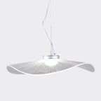 Modern Acrylic Lotus Leaf 1-Light LED Pendant Light