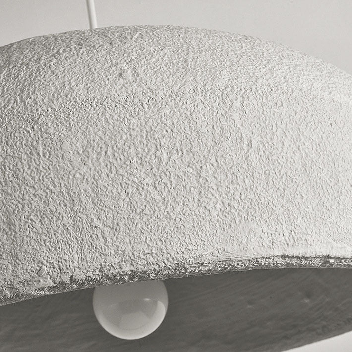 Modern Minimalist Resin Dome 1-light Pendant Light BulbSquare