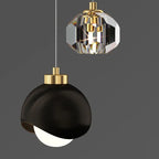 European Style Light Luxury Iron Brass LED Island Light Chandelier Lumendat