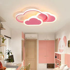 Contemporary Simplicity Cloud Acrylic Shade Metal LED Flush Mount Ceiling Light for Bedroom