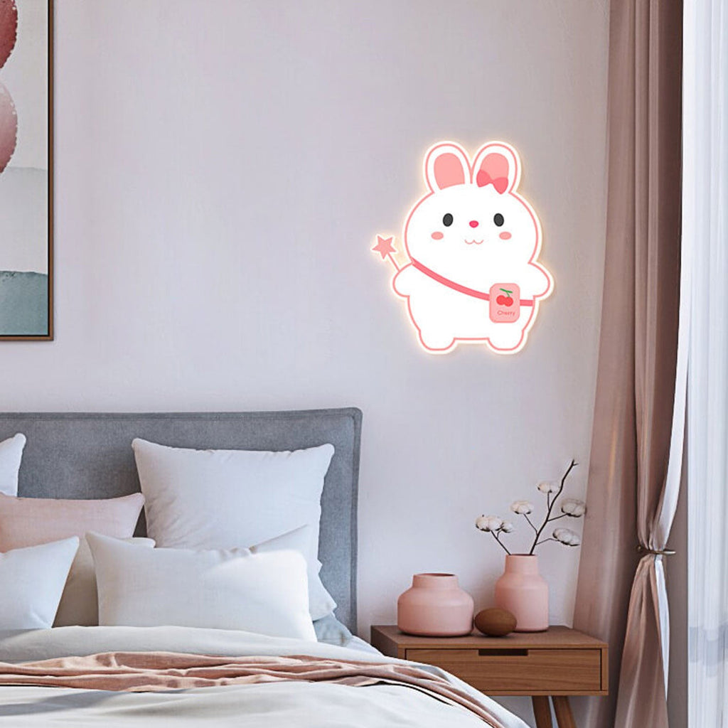 Lumendat Creative Cartoon Rabbit Unicorn Kids LED Wall Sconce Lamp Lumendat