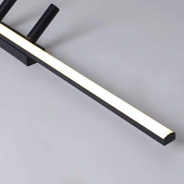 Nordic Minimalist Acrylic Long Strip Track Spotlight LED Flush Mount Ceiling Light Lumendat